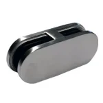 Abrazadera para vidrio a 180° de acero inoxidable – AISI 304
