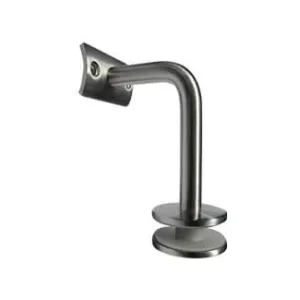 Brazo fijo a 90° para vidrio de acero inoxidable - AISI 304