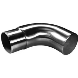 Codo a 90° con tapón en un extremo de acero inoxidable - AISI 304