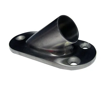 Flange con codo a 45° de acero inoxidable – AISI 304