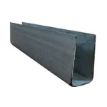 Guía lisa galvanizada en acero inoxidable Recubrimiento G60