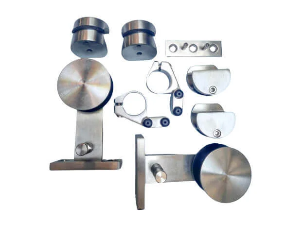 Herraje para puerta corrediza de acero inoxidable – AISI 304