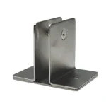 Pieza sujeción cabina a pared de acero inoxidable – AISI 304