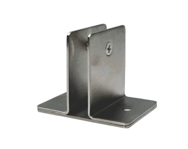 Pieza sujeción cabina a pared de acero inoxidable – AISI 304