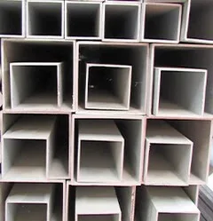 Tubería cuadrada de aluminio 6061-T6 - 5.80mts